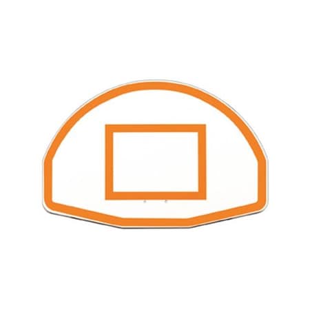 First Team First Team FT270 Aluminum 36 x 54 in. Fan-Shaped Aluminum Backboard FT270